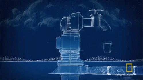 Pouring Water Zero Emission Drinking Water GIF