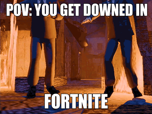 Pov You Get Downed In Fortnite Joostice GIF