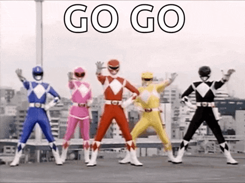 Power Rangers Mighty Morphin Power Rangers GIF
