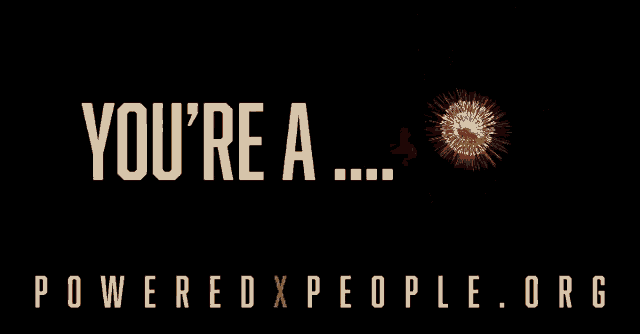 Powered X People Powered By People GIF