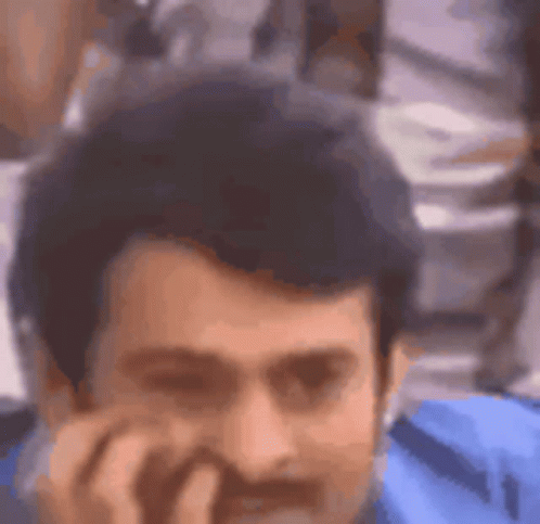 Prabhas Amazed GIF