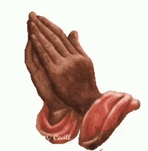 Praying GIF