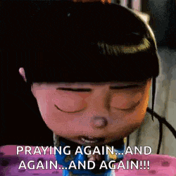 Praying Hopefully GIF