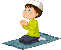 Praying Islam Sticker