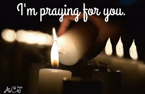 Praying GIF