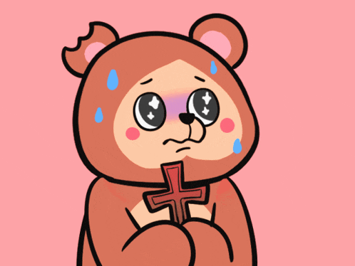 Praying Scared GIF