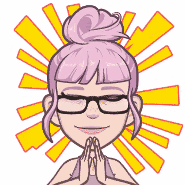 Praying Smiling GIF