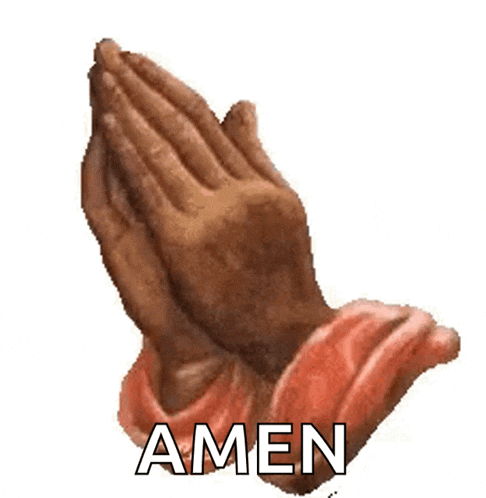 Praying GIF