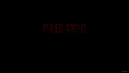Predator Badlands Logo GIF