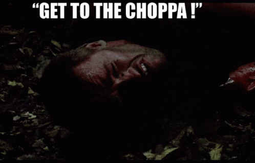 Predator Gettothechoppa GIF. This 498 x 319 animated GIF is part of our get to the choppa collection. Related themes include arnold schwarzenegger…