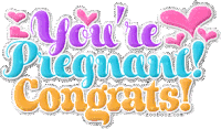 Pregnant Team Girl Sticker