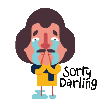 Prem Pyare Says Sorry Darling Sticker