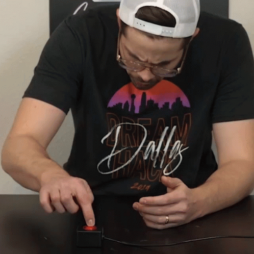 Pressing Button Nick Zetta GIF
