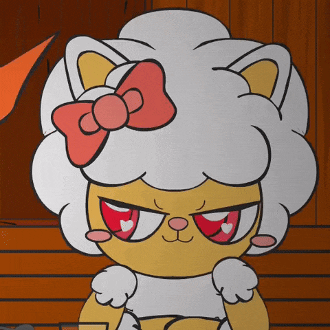 Pretty Blood Red Snow Luny GIF