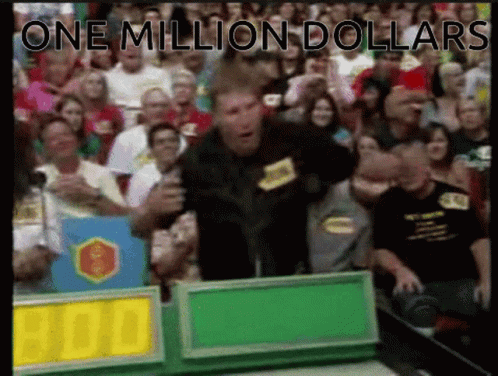 Price Is Right One Mill GIF
