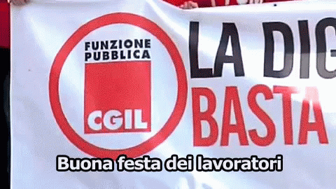 Primo Maggio Festa Dei Lavoratori Sciopero Diritti GIF