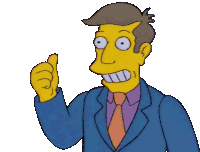 Principal Skinner Simpsons Sticker