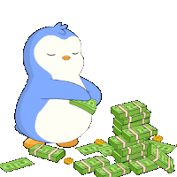 Printing Pengu Sticker