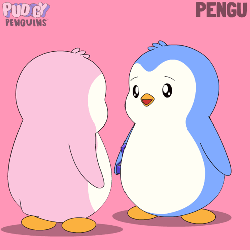 Propose Marriage GIF. This 498 x 498 animated GIF is part of our mawwiage collection. Related themes include love, pengu, pudgy. Created by PudgyPenguins…