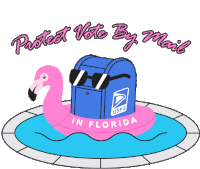 Protect Vote By Mail In Florida Mailbox Sticker