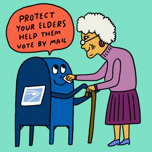 Protect Your Elders Elders GIF. This 498 x 498 animated GIF is part of our happy grandparents day collection. Related themes include mail. Created by…