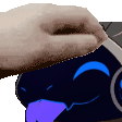 Protogen Blep Sticker