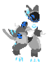 Protogen Furry Sticker