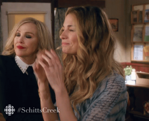 Proud Alexis Rose GIF