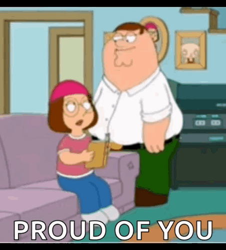 Proud Of You Meg Pat Pat GIF