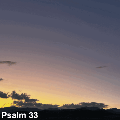 Psalm Psalm 33 GIF