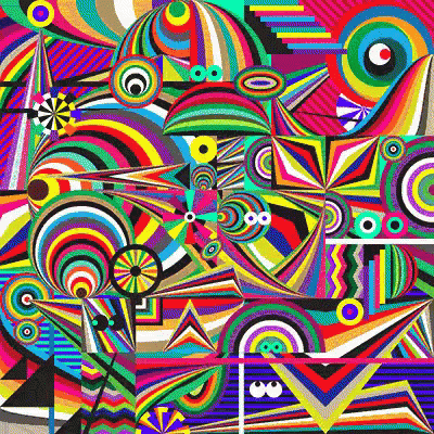 Psychedelic Colors GIF. This 400 x 400 animated GIF is part of our grateful dead collection. Related themes include trippy. View the original animation…