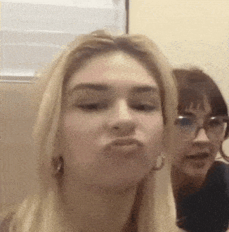 Puckered Lips Pucker Up GIF