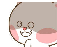 Puffybear Creepy Sticker