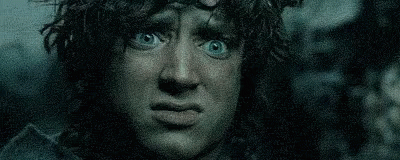 Puke Frodo Lord Of The Rings GIF