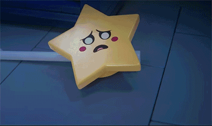 Puke Rainbows Puking Star GIF