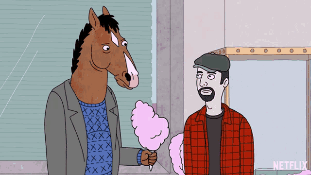 Puking Cotton Candy GIF