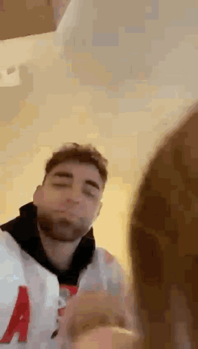 Pull Hair Kiss Relationship GIF