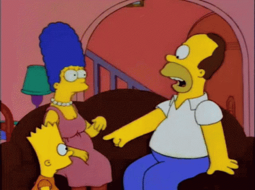 Pulling Hair Out Homer Simpson GIF