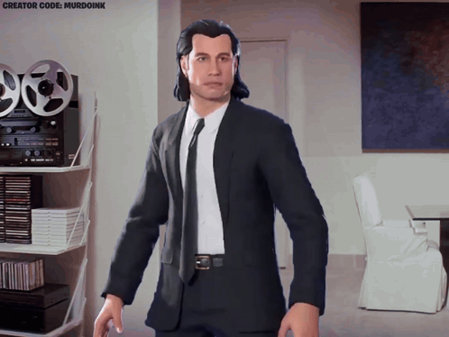 Pulp Fiction Vincent Vega GIF. This 498 x 374 animated GIF is part of our meme john travolta collection. Related themes include fortnite, john travolta…