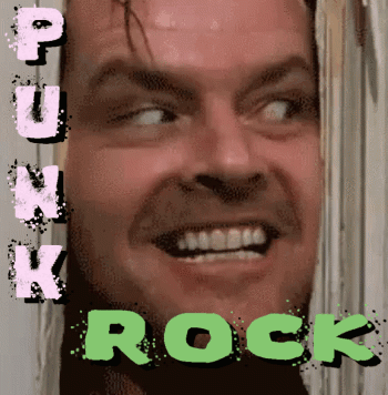 Punks Not Dead Punk GIF. This 350 x 356 animated GIF is part of our heres johnny collection. Created by MemeWildCat. View the original animation, share it…