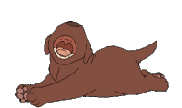 Puppy Dog Sticker
