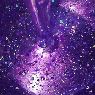 Purple Glitter GIF