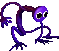 Purple Outside Vent Sticker