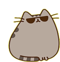 Pusheen Cool Sticker