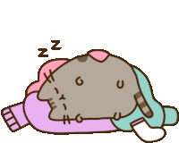 Pusheen Good Night Sticker