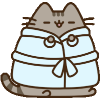 Pusheen Sleepy Sticker