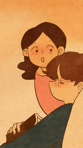 Puuung Kiss Cute GIF