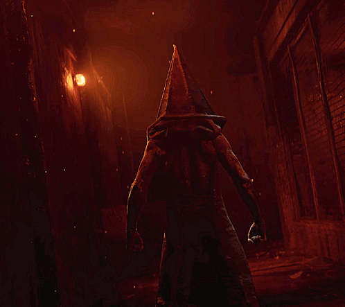 Pyramidhead Pyramid Head GIF. This 498 x 443 animated GIF is part of our cone of silence collection. Created by FxndiErratas21. View the original animation…