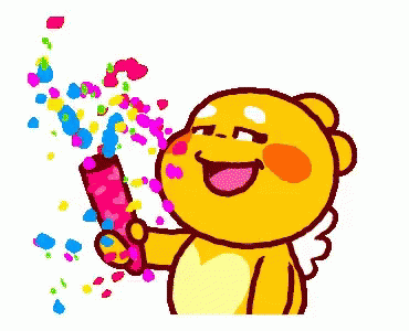 Qoobee Agapi GIF. This 370 x 300 animated GIF is part of our serpentinas y confeti collection. Related themes include celebrate, confetti, surprise. Created…