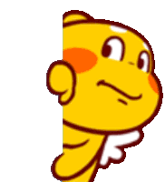 Qoobee Peeking Sticker